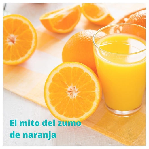 El mito del zumo de naranja